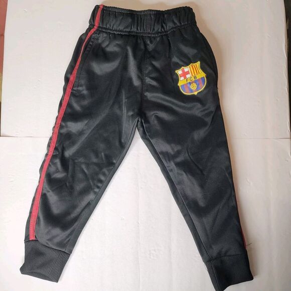 Nike FCB Messi Barca Soccer Hoodie And Jogger Black Unisex size 4 Set - Picture 5 of 6